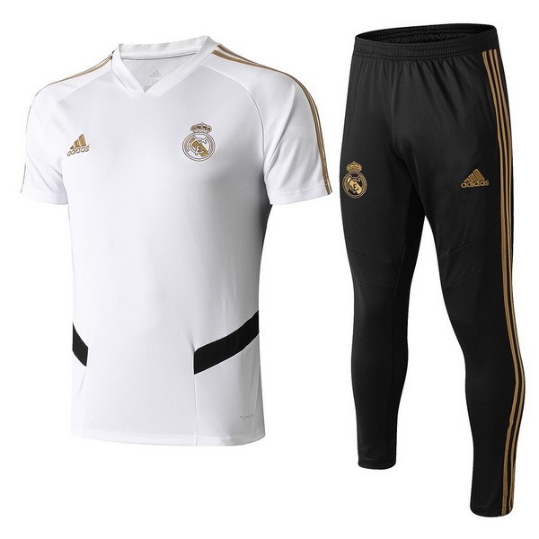 Entrenamiento Real Madrid Conjunto Completo 2019-20 Blanco Negro